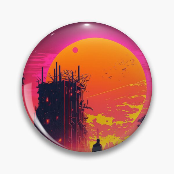 Item preview, Retrowave Landscape designed and sold by Nightarcade.