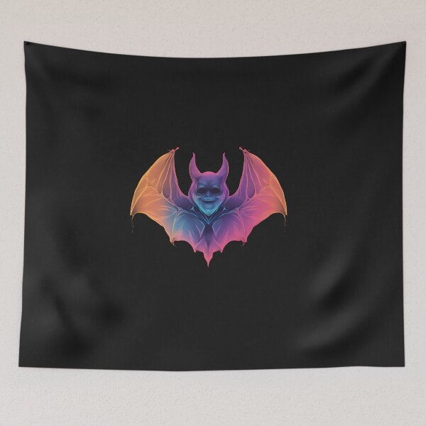 Item preview, Scary Bat Devil Halloween Design - Spooky Cartoon T Shirt designed and sold by RarefiedAir.