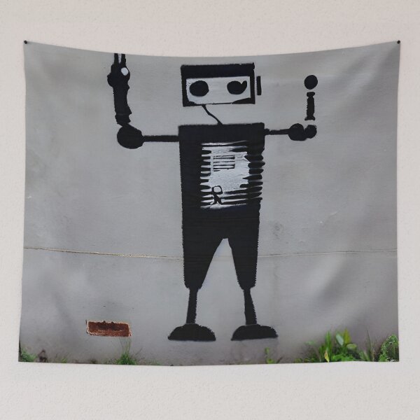 Item preview, Robot in the style of famous art. designed and sold by CRAFTER-MEDIA.
