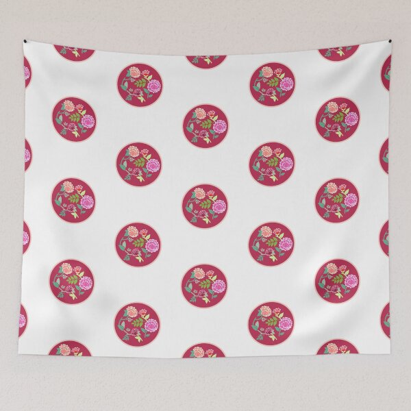 Item preview, Pink and orange  peony flower [korean traditional] designed and sold by haje-shop.