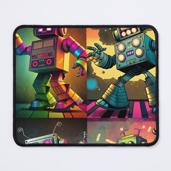 Item preview, Funky Robots designed and sold by AlexanderArtsy.