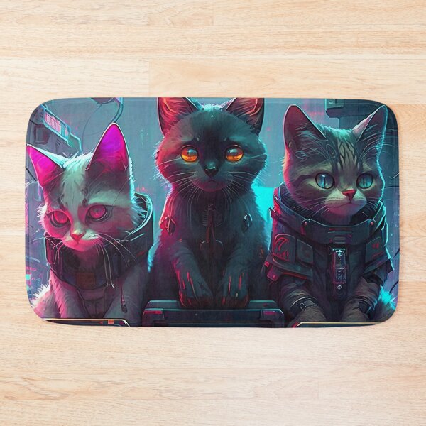 Item preview, Cyber Cats: Sad Prisoners designed and sold by wingedramiel.