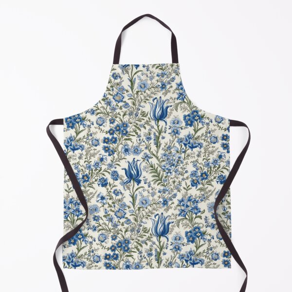 Item preview, Beautiful Blue Floral Print designed and sold by allymadethis.