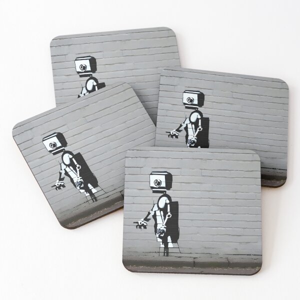 Item preview, Robot in the style of famous art. designed and sold by CRAFTER-MEDIA.