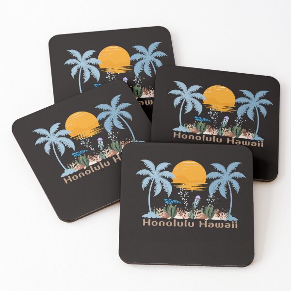 Item preview, Hawaii Honolulu Paradise Island Sunset  designed and sold by gedkeaw.