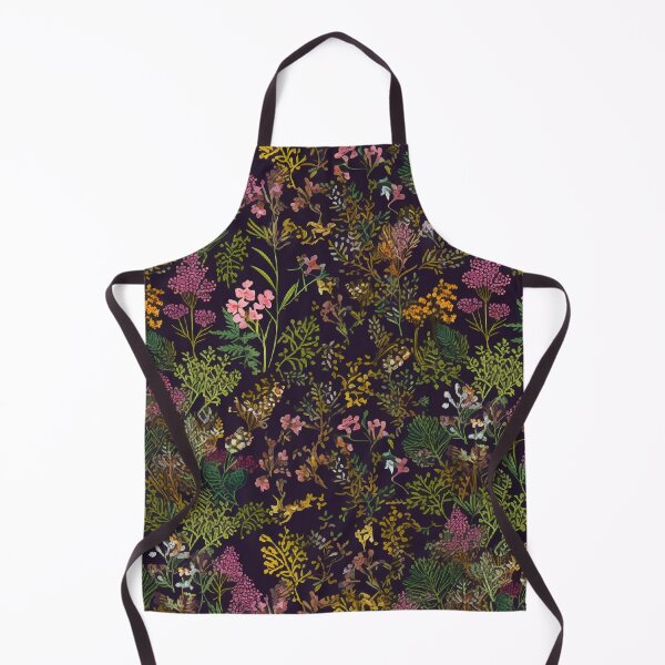 Item preview, cute wild flowers pattern, flowers and leaves pattern, cut leaves pattern, cute flowers pattern designed and sold by deniro1.