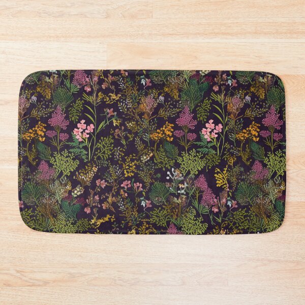 Item preview, cute wild flowers pattern, flowers and leaves pattern, cut leaves pattern, cute flowers pattern designed and sold by deniro1.