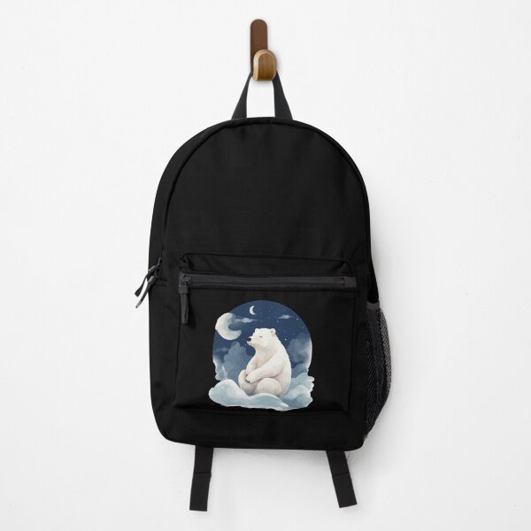 Item preview, Dreamy Bear on a Cloud illustration designed and sold by Lenkooo.