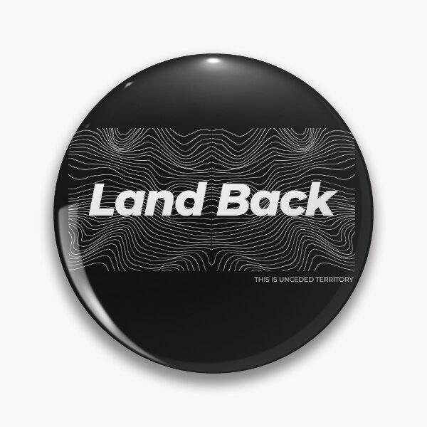 Item preview, Land Back This is Unceded Territory designed and sold by Kanontsistiio.