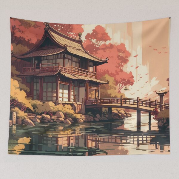 Item preview, Japanese Art Landscape designed and sold by letsgetinspired.