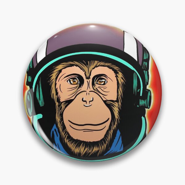 Item preview, Frank the Astronaut Monkey designed and sold by Area111Art.