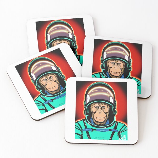 Item preview, Frank the Astronaut Monkey designed and sold by Area111Art.
