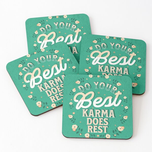 Item preview, Do Your Best Karma Does Rest designed and sold by candlewithhare.