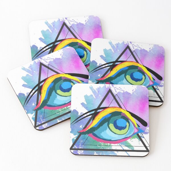 Item preview, Eye in Colors designed and sold by RokaaShop.