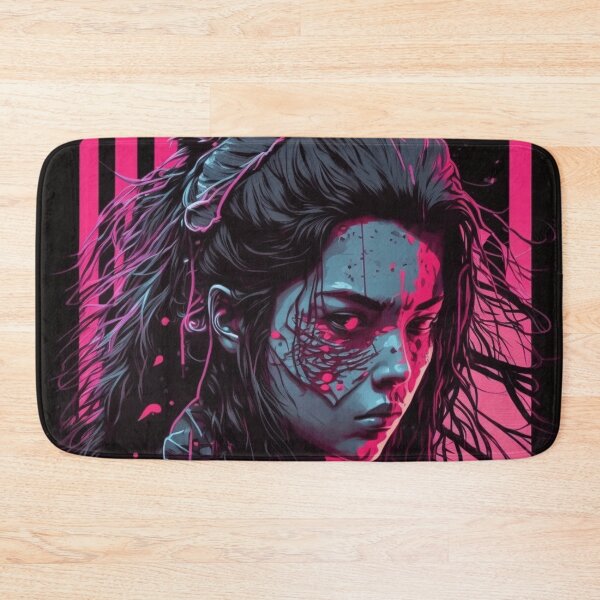 Item preview, Female Cyberpunk Samurai designed and sold by Nightarcade.