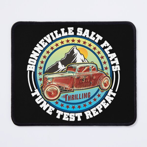 Item preview, Bonneville Salt Flats Vintage Retro Hot Rod Race Car designed and sold by CharJens.