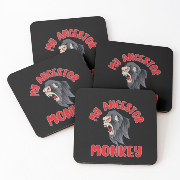 Item preview,  My ancestor monkey, with an angry monkey designed and sold by Drzamag.
