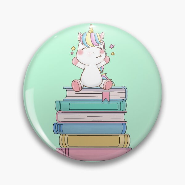 Item preview, Unicorn Book Stack designed and sold by amandakoz.