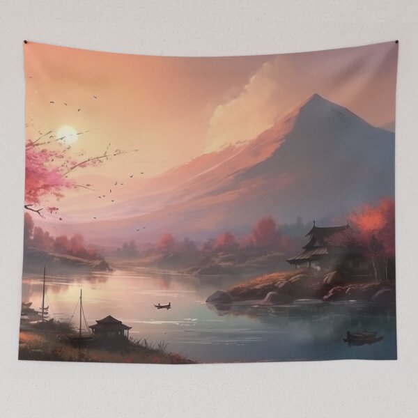 Item preview, Japanese Art Landscape designed and sold by letsgetinspired.
