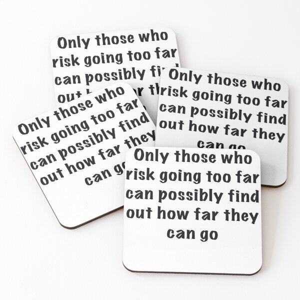 Item preview, Hiking risk inspirational quote designed and sold by SoulTrekking.
