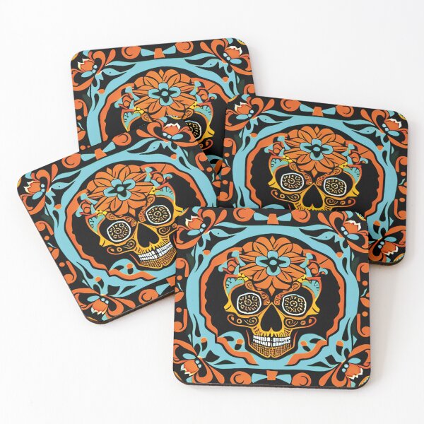 Item preview, Skulls and Colors of Mexico V designed and sold by OcelotStore.