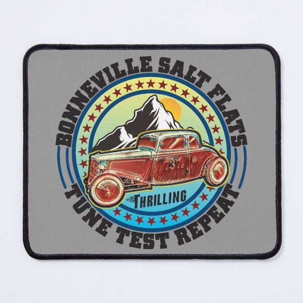Item preview, Bonneville Salt Flats Vintage Retro Hot Rod Race Car designed and sold by CharJens.