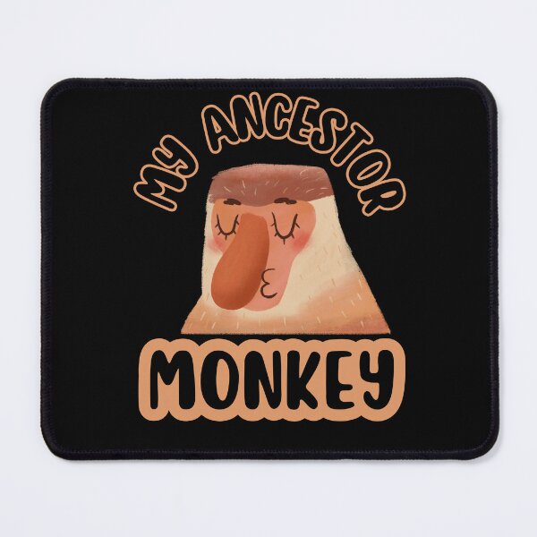 Item preview,  My ancestor monkey, with a Funny long-nose monkey designed and sold by Drzamag.