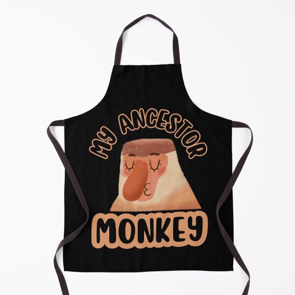 Item preview,  My ancestor monkey, with a Funny long-nose monkey designed and sold by Drzamag.