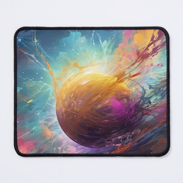Item preview, Abstract colorful rounding ball designed and sold by TooTinyTone.