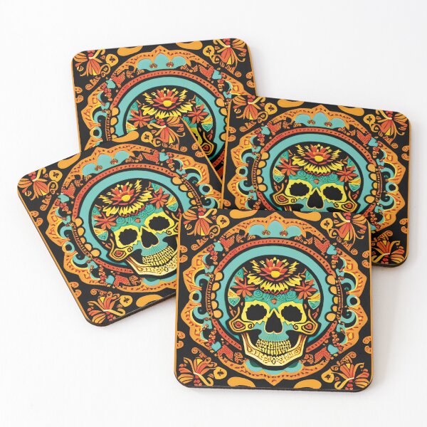 Item preview, Skulls and Colors of Mexico VI designed and sold by OcelotStore.