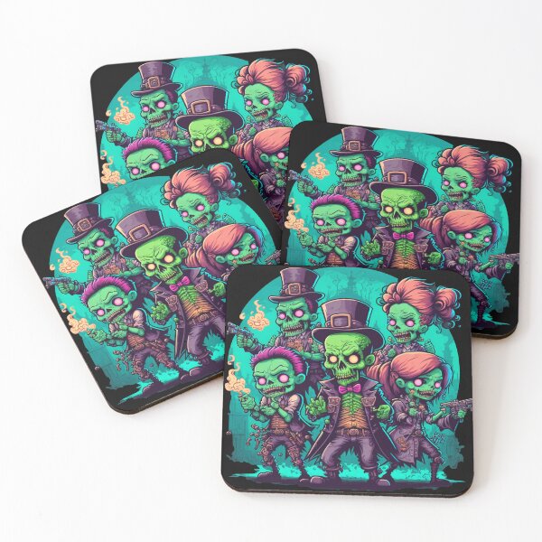 Item preview, Zombies Illustration designed and sold by ManiaPopShop.