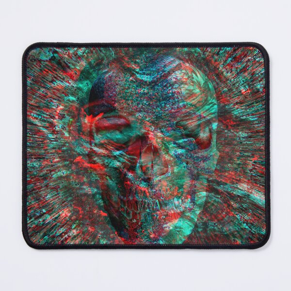 Item preview, Skull design on abstract designed and sold by rolffimages.