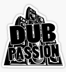 DUB PASSION BLACK Sticker