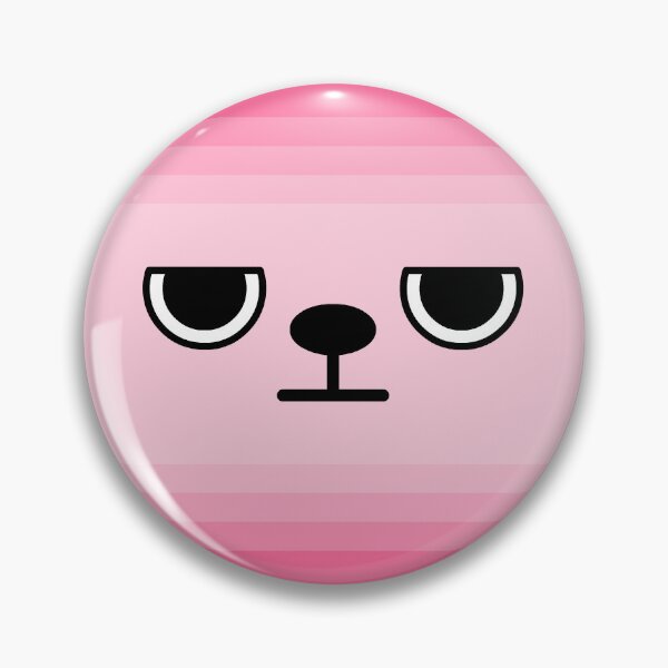 Item preview, Funny face 3 (pink) designed and sold by SugarLars.