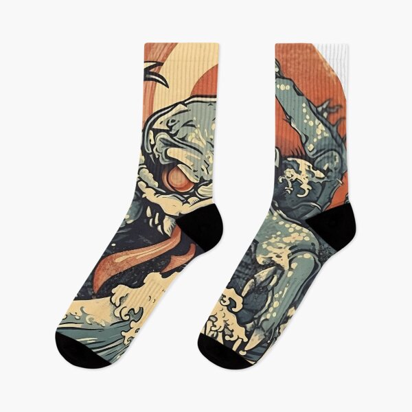 Item preview, crab in a japanese style art design designed and sold by NickLivin.