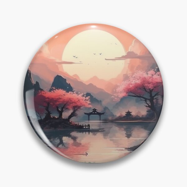 Item preview, Japanese Art Landscape designed and sold by letsgetinspired.
