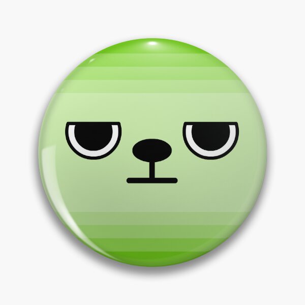 Item preview, Funny face 3 (green) designed and sold by SugarLars.
