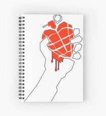 Green Day. Spiral Notebook