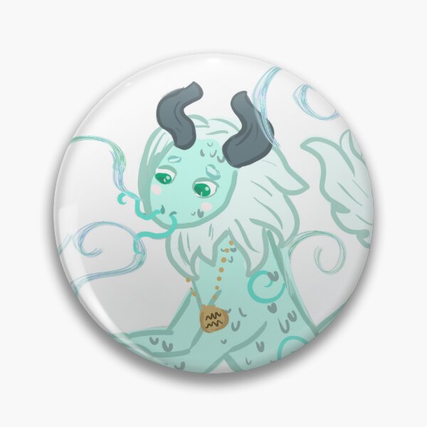 Item preview, Baby Aquarius Dragon-Cartoon Drawing designed and sold by slothbearart.