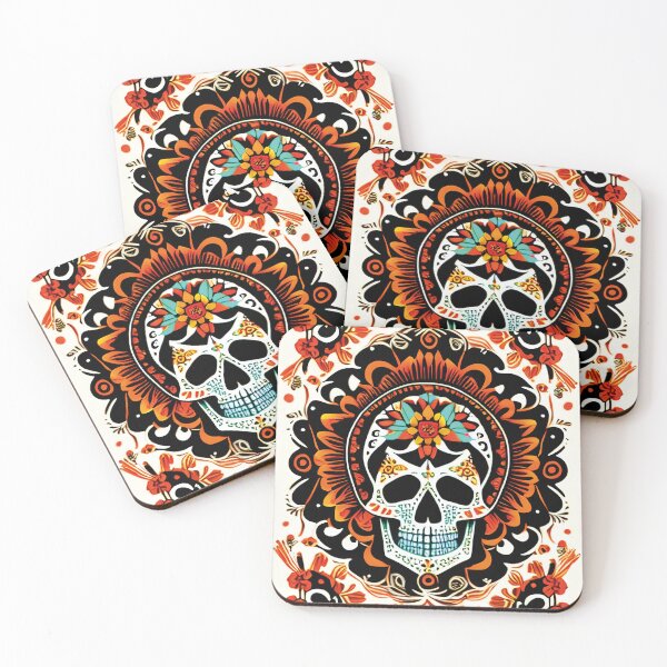 Item preview, Skulls and Colors of Mexico VII designed and sold by OcelotStore.
