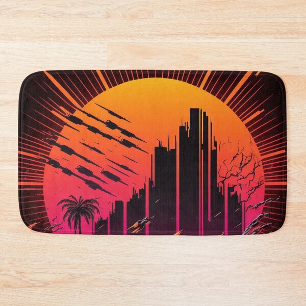 Item preview, 80s Retrowave City designed and sold by Nightarcade.