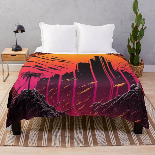 Item preview, 80s Retrowave City designed and sold by Nightarcade.