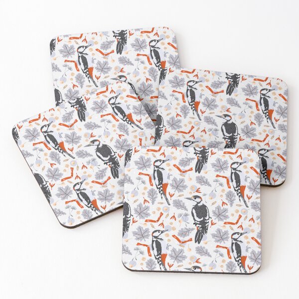 Item preview, Woodpeckers on the Trees designed and sold by Tahlia David.