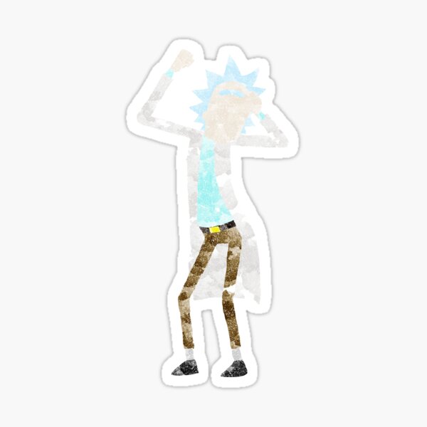 Rick Sanchez (Rick and Morty) watercolour Sticker