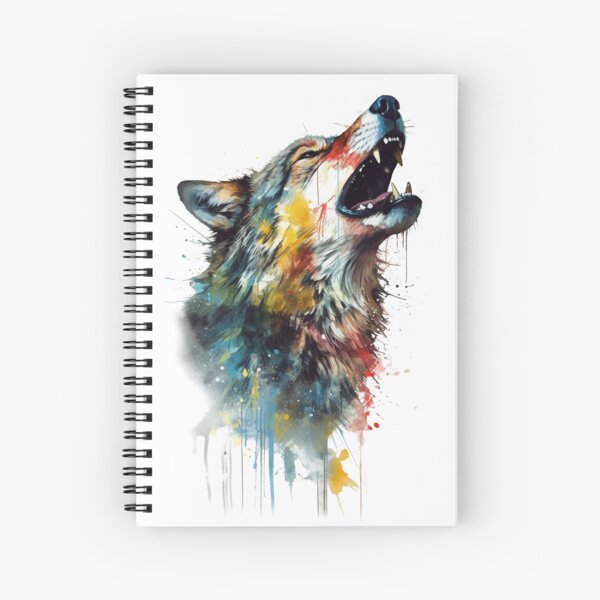 Artikel-Vorschau von Heulender Wolf, designt und verkauft von Art  StikertWorld.