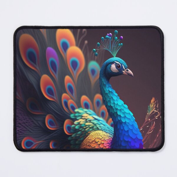 Item preview, colourful Peacock design designed and sold by zoldi.