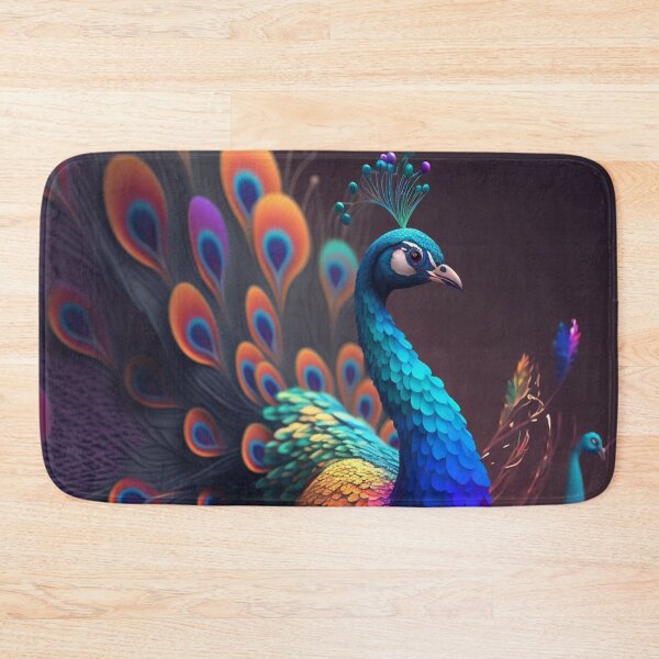Item preview, colourful Peacock design designed and sold by zoldi.