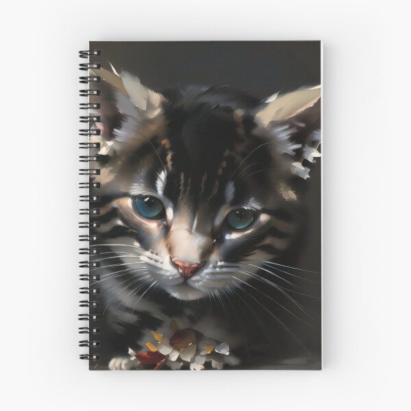 Item preview, Feline Companionship: A friendly kitty oil painting designed and sold by KH-GardenEden.