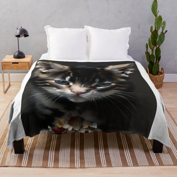 Item preview, Feline Companionship: A friendly kitty oil painting designed and sold by KH-GardenEden.