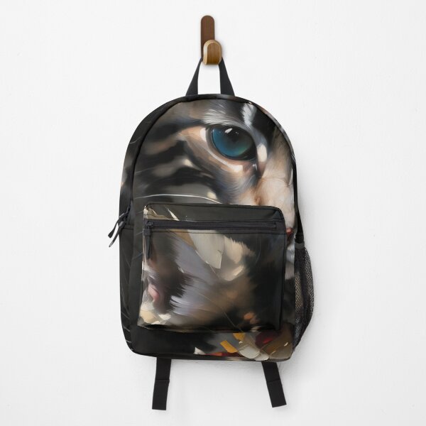 Item preview, Feline Companionship: A friendly kitty oil painting designed and sold by KH-GardenEden.